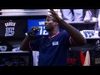 Dwight Howard Works at the Champs Sports Official NBA Shop in Orlando
