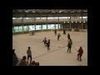 Vechtpartij Amstel Tijgers en Antwerp Phantoms. Fighting at ice hockey match