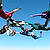 Sky diving