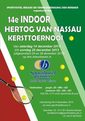 Hertog van Nassau Kersttoernooi 2013
